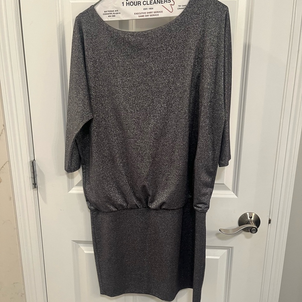 Elegant Gray Women's Dress